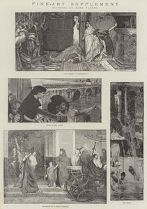 Kunstbeilage von Lawrence Alma Tadema